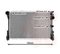 VAN WEZEL Radiador, refrigeración del motor para MERCEDES-BENZ: Classe E, Classe CLS, Classe SLK, Classe SL, Classe SLC (Ref: 30002693)
