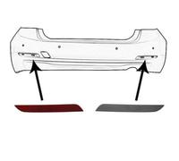 VAN WEZEL Reflector Trasero Izquierdo Para BMW 3er 4 Gran Coupe