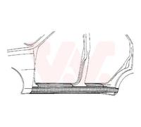 VAN WEZEL 5834103 Chapa de acceso