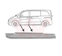 VAN WEZEL Umbral Izquierdo Para Mercedes-Benz Viano W639 Vito/Mixto Furgón