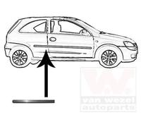 VAN WEZEL Zier-/Schutzleiste, Seitenwand 3777430