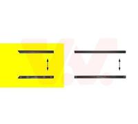 VAN WEZEL Zier-/Schutzleiste, Tür 5880426