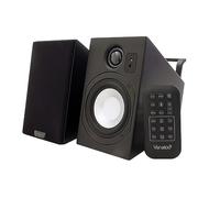 Vanatoo Clear Zero Plus - Par de Altavoces para Monitor de Estudio de Campo cercano para TV, PC, Juegos. Altavoces alimentados para Escritorio y Uso en Habitaciones, AUX, USB, Bluetooth, Toslink