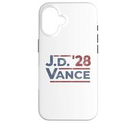 Vance 2028 JD Vance 2028 President Election Campaign Retro Carcasa para iPhone 16