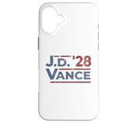 Vance 2028 JD Vance 2028 President Election Campaign Retro Carcasa para iPhone 16 Plus