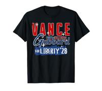 Vance Gabbard 2028 por la campaña Presidencial Liberty Patriotic Camiseta