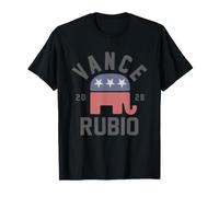 Vance Rubio 2028 J D Vance Marco Rubio Presidente 2028 Divertido Camiseta