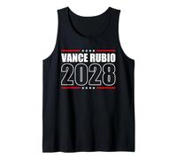 Vance Rubio 2028 President JD Vance 2028 Marco Rubio 2028 Camiseta sin Mangas