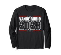 Vance Rubio 2028 President JD Vance 2028 Marco Rubio 2028 Manga Larga