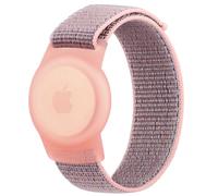Vancle Pulsera infantil para Apple AirTag, funda protectora para AirTag GPS Tracker con pulsera de nailon, correa ajustable antipérdida para bebés, niños y ancianos