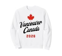 Vancouver Canada s Maple Leaf s 2026-Travel Souvenir Sudadera