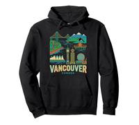Vancouver Canadá Travel Souvenir City Landmark Turista Regalo Sudadera con Capucha