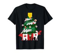 Vancouver Canadian Christmas Crew Canadá British Colombia Camiseta