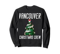 Vancouver Canadian Christmas Crew Canadá British Colombia Sudadera