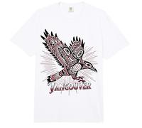 Vancouver Raven & Sun Pacific Northwest Arte Tribal Nativo Comfort Colors Adult Heavyweight T-Shirt