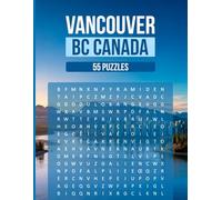 "Vancouver Word Search Puzzle Book - Fun & Challenging Brain Teasers for All Ages"