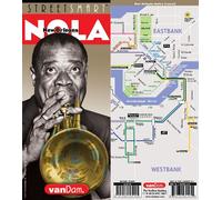 Vandam Street Smart New Orleans, LA [Idioma Inglés]: Laminated pocket size City Street & Freeway Map to New Orleans