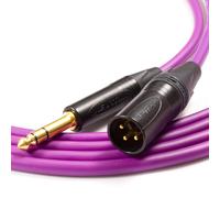Vandamme Equilibrado Cable - Neutrik Oro Macho XLR a Jack Micrófono / de Altavoz
