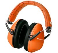 Vanderfields Auriculares con cancelación de ruido prémium Protección auditiva con reducción de sonido de amplio espectro de 32 dB a 2000 Hz - Kopfhörer für Kinder von 3-12 - Orange