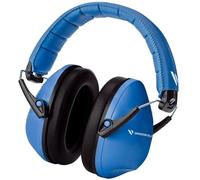 Vanderfields Orejeras de protección auditiva Premium - Reducción de sonido de amplio espectro de 34,4 dB a 2 K Hz y cancelación de ruido - Auriculares para niños de 3 a 12 años - Azul claro