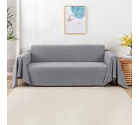 VanderHOME Antideslizante Fundas de sofá Ajustables Impermeable Cubre Sofá Protector Extraíbles Almohadilla para sofás Protector de Mascotas 180 * 90cm-Gris