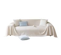 VanderHOME Comodidad Funda de sofá Pañuelo de sofá Sala Universal Almohadilla sofá Verano Fresco Antideslizante Flexibilidad Multifuncional Transpirable Funda Protectora Sofa 210 * 260cm Arroz Gris