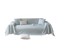 VanderHOME Engrosar Comodidad Funda de sofá Pañuelo de sofá Sala Universal Almohadilla sofá Verano Fresco Antideslizante Flexibilidad Multifuncional Transpirable Funda Protectora Sofa 210*230cm Verde