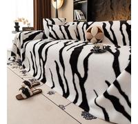 VanderHOME Felpa Jarapas para Sofas, Otoño e Invierno Colcha Multiusos para Sofá, Colcha Sofá Suave Confort Plaid Sofa Lavable a máquina Manta Sofá 180 * 260cm-Blanco