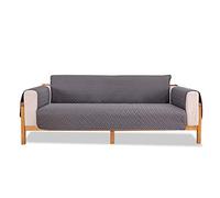 VanderHome Funda Cubre Sofá 3 Plazas Lujoso Fundas Decorativas para sofás, Gris