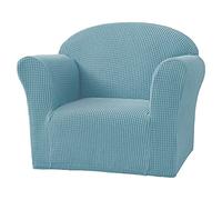 VanderHOME Funda de Sofá Infantil Elástica Jacquard Funda de Sillón Mini para Niños, Funda para Sofá Lavable Antideslizante para Sofá Habitación Infantil (Azul Claro)