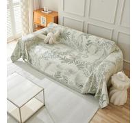 VanderHOME Funda Sofa Suave, Plaid Sofa Manta Sofa De Chenilla, Manta Decorativa Versátil para Sofá, Manta Cubre Sofa Reversible, Funda para Sofa Four Seasons 180 * 230cm-Verde