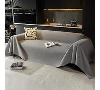 VanderHOME Fundas para Sofa, Funda Sofa Impermeable, Protector Antideslizante para Muebles, Adecuado para Mascotas niños 190 * 150cm-Gris Claro