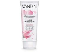 VANDINI Hydro - Gel de ducha para mujer con flor de magnolia y leche de almendras - Gel de ducha para piel normal a seca - Gel de ducha vegano para mujeres sin siliconas, parabenos ni aceite mineral (1 x 200 ml)