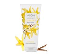 VANDINI Loción corporal Comfort para mujer, 200 ml, con flor de vainilla y aceite de macadamia