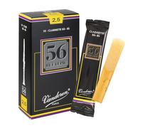 Vandoren 56 Rue Lepic - Caja de 10 cãnas para clarinete, fuerza 2.5