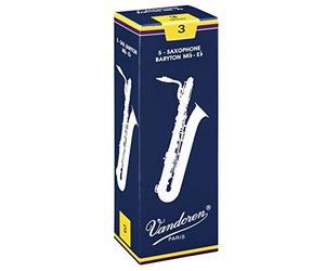 VANDOREN - Caja 5 Cañas Saxo Barítono Vandoren Tradicional 3½ azul - 5200296