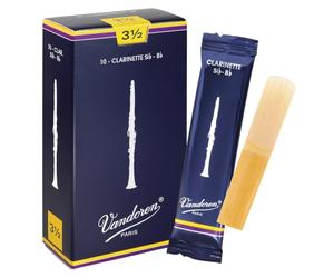 Vandoren CR1035 - Caja de 10 cañas tradicional n.3.5 para clarinete
