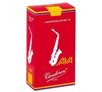 Vandoren SR2625R - Caja de 10 cañas java red n.2.5 para saxofón alto