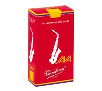 Vandoren SR2635R - Caja de 10 cañas java red n.3.5 para saxofón alto