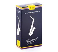 Vandoren Cañas para saxofón alto SR2115 – Tradicional n.1.5 – Caja 10 unidades