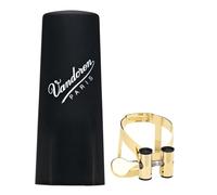 Vandoren M/O Clarinet Bb Ligature Plated Gold M/O with Plastic Cap
