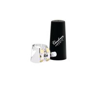 Vandoren Optimum Alto Clarinet Ligature Silver with Plastic Cap