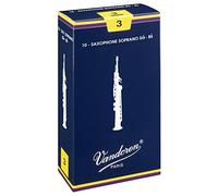 Vandoren Cañas para saxofón soprano SR2035 Tradicional 3.5 Caja de 10
