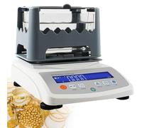 vanenferse Densímetro Electrónico, Medidor Digital Densidad Oro Sólidos, Equipo Automático De Medición De Volumen, Resolución De Densidad 0,001 G/cm³, Pantalla LCD para Fábricas De Plástico Y Vidrio