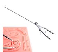 vanenferse Instrumentos De Entrenamiento De Simulación Laparoscópica, Portaagujas Laparoscópicas Conjunto, Fórceps De Porta Agujas, Equipo Educativo Instrumentos De Entrenamiento