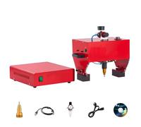vanenferse Máquina De Grabado Y Marcado De Metales, Máquina Neumática De Marcado por Micropercusión, Máquina De Impresión Portátil para Número De Chasis De Marco De Código Vin, Profundidad: 0,1-1mm