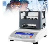 vanenferse Medidor Digital De Densidad De Sólidos, Instrumento Electrónico para Medir La Densidad De Caucho Y Plástico con Pantalla LCD, para Fábricas De Vidrio, Laboratorios Industriales