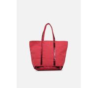 Vanessa Bruno Cabas L Porte Epaule En Toile Coton Et P T.U Rojo