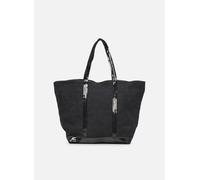 Vanessa Bruno Cabas L Porte Epaule Zippe En Lin Et Pai T.U Negro