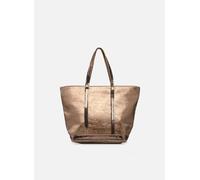 Vanessa Bruno Cabas L Zippe Porte Epaule Zippe En Pu Metallise Et Paillettes T.U Oro y bronce
